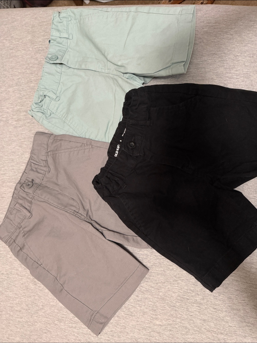 Old Navy Kids Shorts - Black, Gray, Light Mint
